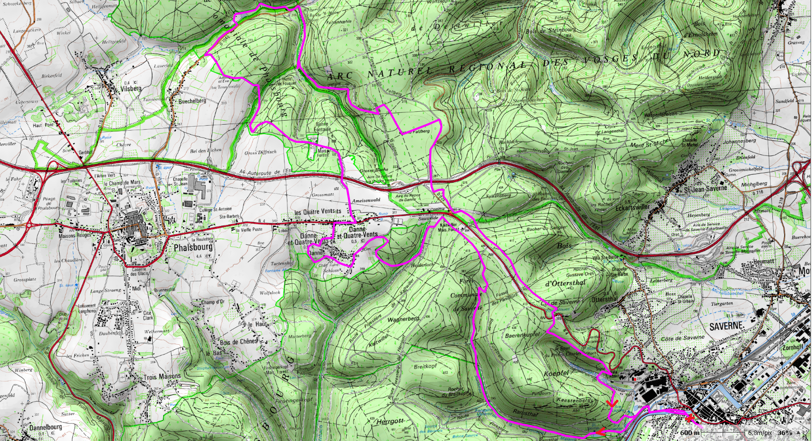 randonnee vtt wasselonne